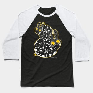 8 Snails / white_black edition Baseball T-Shirt